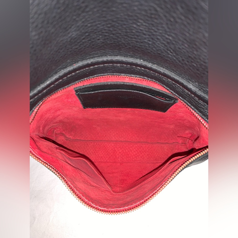 Hammitt purse black soft leather with riveting - Picture 3 of 15
